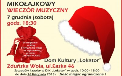MIKOŁAJKOWY WIECZÓR MUZYCZNY