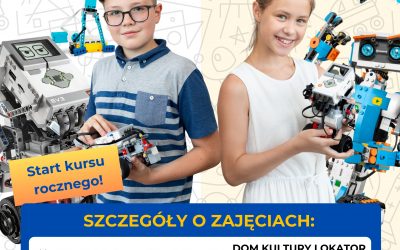 LEGO ROBOTYKA DLA DZIECI – PIERWSZE ZAJĘCIA JUŻ 18 LISTOPADA