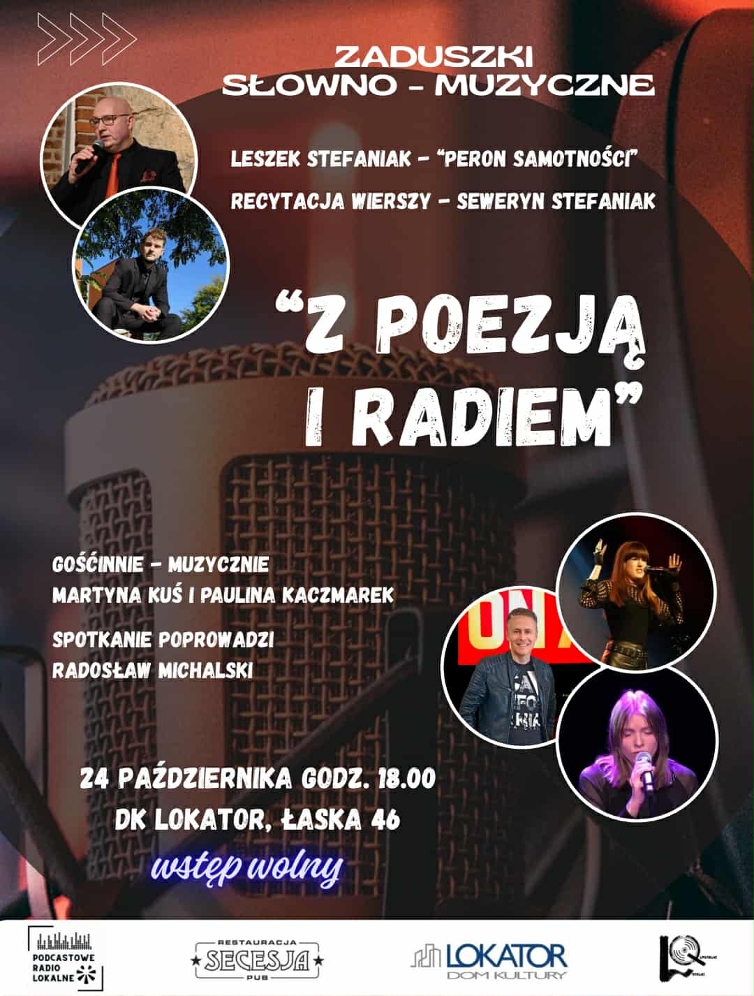 Zaduszki słowno-muzyczne „Z poezją i radiem” – 24 października