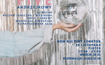 Andrzejkowe fajfy w Lokatorze – 28 listopada