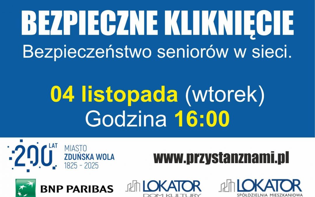 Prelekcja o bezpieczeństwie w sieci – 04. listopada