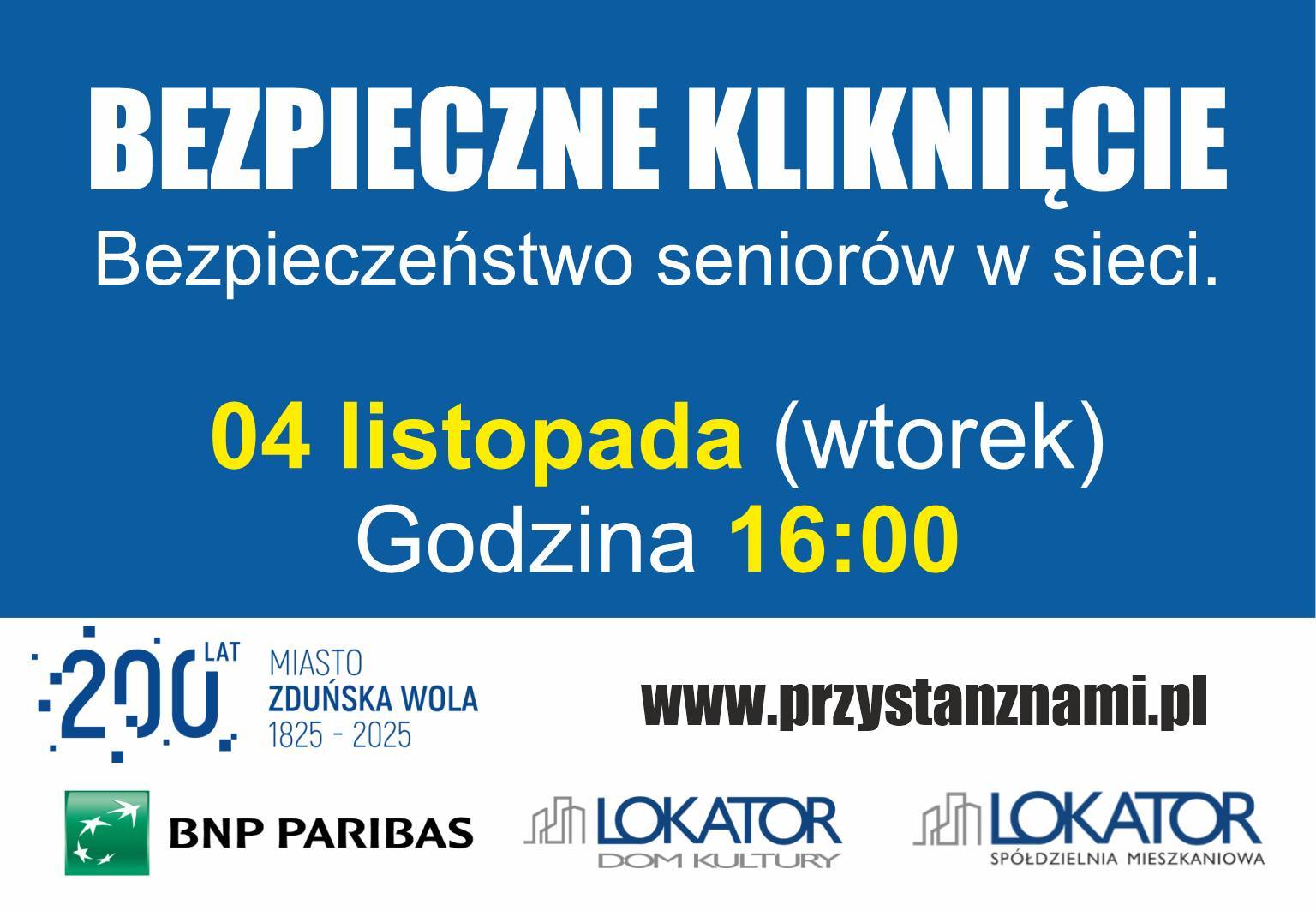 Prelekcja o bezpieczeństwie w sieci – 04. listopada