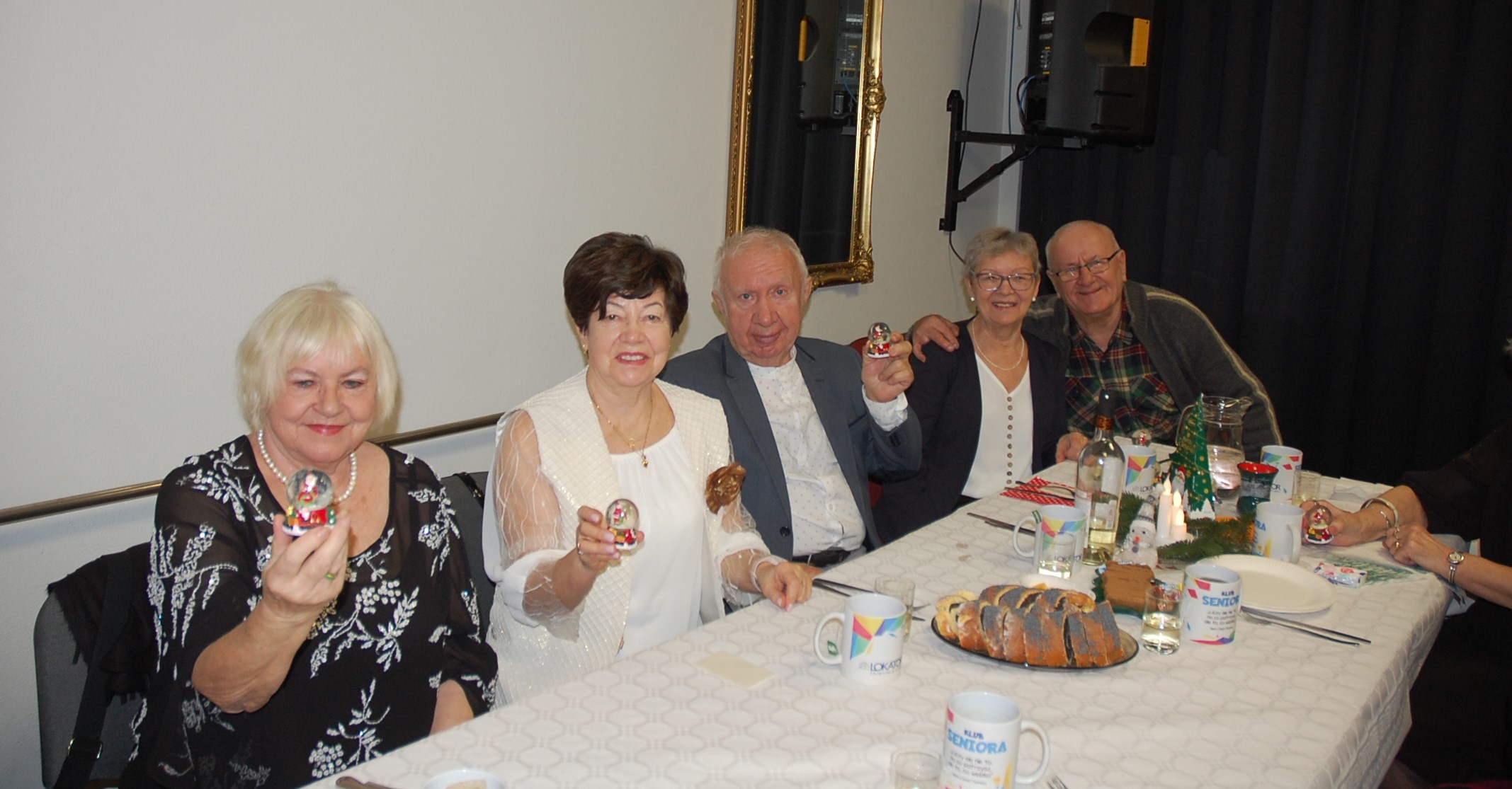 Spotkanie wigilijne w Osiedlowym Klubie Seniora