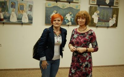 „PAMIĘTNIKI JOASI” WYSTAWA MALARSTWA EWY GOLIŃSKIEJ-PISARKIEWICZ